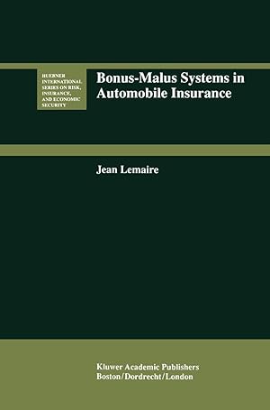 Immagine del venditore per Bonus-Malus Systems in Automobile Insurance venduto da moluna