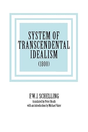 Immagine del venditore per System of Transcendental Idealism (1800) venduto da moluna