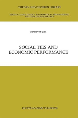 Seller image for Social Ties and Economic Performance for sale by moluna