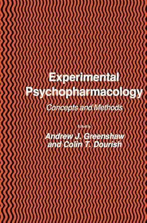 Seller image for Experimental Psychopharmacology for sale by moluna