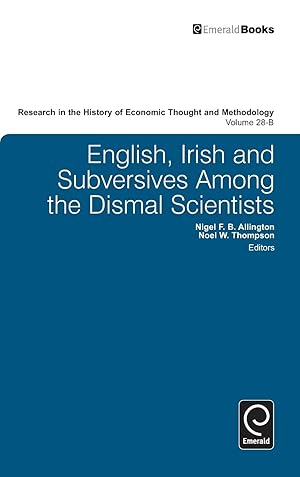 Seller image for English, Irish and Subversives Among the Dismal Scientists, Volume 28B for sale by moluna