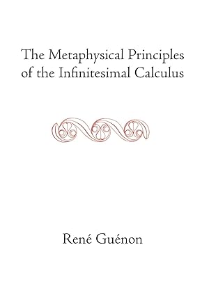 Imagen del vendedor de The Metaphysical Principles of the Infinitesimal Calculus a la venta por moluna