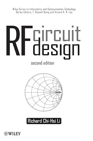 Bild des Verkufers fr RF Circuit Design zum Verkauf von moluna