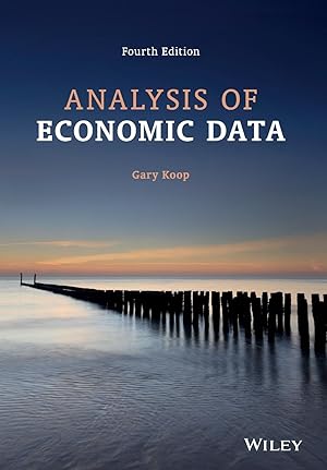 Bild des Verkufers fr Analysis of Economic Data zum Verkauf von moluna