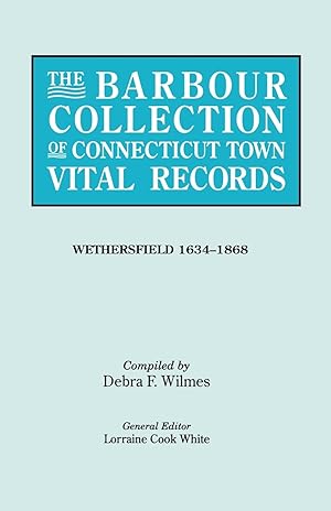 Immagine del venditore per The Barbour Collection of Connecticut Town Vital Records [Vol. 52] venduto da moluna