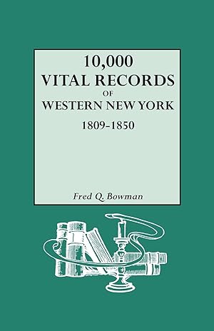 Seller image for 10,000 Vital Records of Western New York, 1809-1850 for sale by moluna
