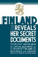 Bild des Verkufers fr Finland Reveals Her Secret Documents zum Verkauf von moluna