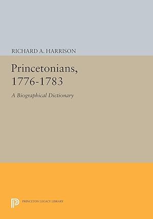 Image du vendeur pour Princetonians, 1776-1783 mis en vente par moluna