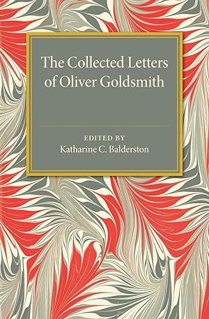 Imagen del vendedor de The Collected Letters of Oliver Goldsmith a la venta por moluna