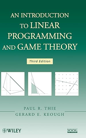 Image du vendeur pour An Introduction to Linear Programming and Game Theory mis en vente par moluna