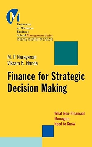 Seller image for Finance for Strategic Decision-Making for sale by moluna