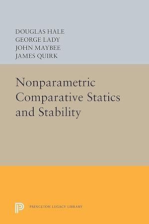 Imagen del vendedor de Nonparametric Comparative Statics and Stability a la venta por moluna