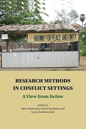 Bild des Verkufers fr Research Methods in Conflict Settings zum Verkauf von moluna