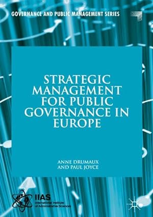 Bild des Verkufers fr Strategic Management for Public Governance in Europe zum Verkauf von moluna