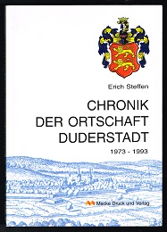 Bild des Verkufers fr Chronik der Ortschaft Duderstadt: 1973-1993. - zum Verkauf von Libresso Antiquariat, Jens Hagedorn