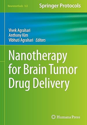 Imagen del vendedor de Nanotherapy for Brain Tumor Drug Delivery a la venta por moluna