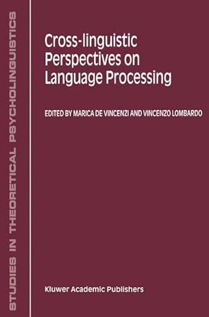 Seller image for Cross-Linguistic Perspectives on Language Processing for sale by moluna