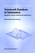 Seller image for Nonsmooth Equations in Optimization for sale by moluna