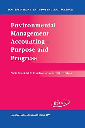 Image du vendeur pour Environmental Management Accounting - Purpose and Progress mis en vente par moluna