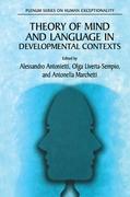 Seller image for Theory of Mind and Language in Developmental Contexts for sale by moluna