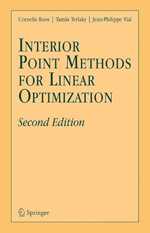 Bild des Verkufers fr Interior Point Methods for Linear Optimization zum Verkauf von moluna