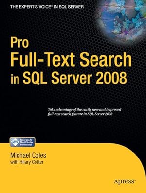 Image du vendeur pour Pro Full-Text Search in SQL Server 2008 mis en vente par moluna