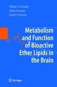 Seller image for Metabolism and Functions of Bioactive Ether Lipids in the Brain for sale by moluna