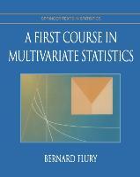 Imagen del vendedor de A First Course in Multivariate Statistics a la venta por moluna