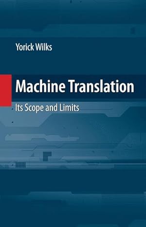 Immagine del venditore per Machine Translation venduto da moluna