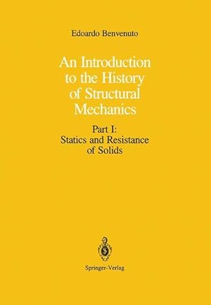 Immagine del venditore per An Introduction to the History of Structural Mechanics venduto da moluna