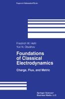 Imagen del vendedor de Foundations of Classical Electrodynamics a la venta por moluna