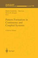 Bild des Verkufers fr Pattern Formation in Continuous and Coupled Systems zum Verkauf von moluna