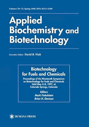 Seller image for Biotechnology for Fuels and Chemicals for sale by moluna