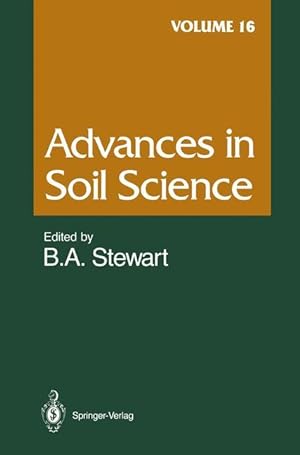 Imagen del vendedor de Advances in Soil Science a la venta por moluna