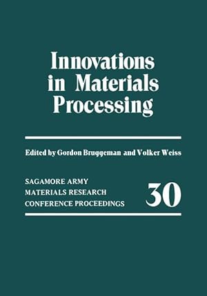 Immagine del venditore per Innovations in Materials Processing venduto da moluna