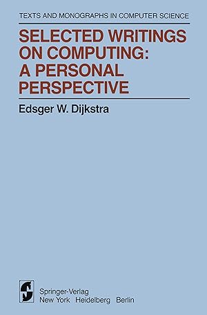 Image du vendeur pour Selected Writings on Computing: A personal Perspective mis en vente par moluna