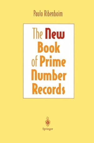 Imagen del vendedor de The New Book of Prime Number Records a la venta por moluna