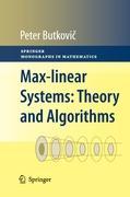 Seller image for Max-linear Systems: Theory and Algorithms for sale by moluna
