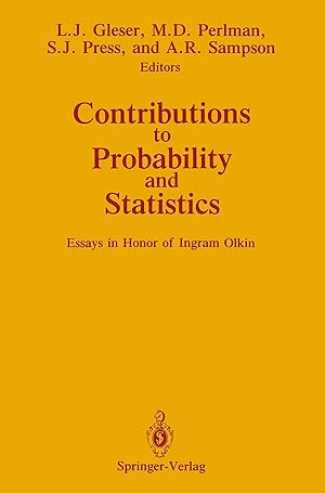 Image du vendeur pour Contributions to Probability and Statistics mis en vente par moluna