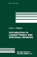 Bild des Verkufers fr Introduction to Liaison Theory and Deficiency Modules zum Verkauf von moluna