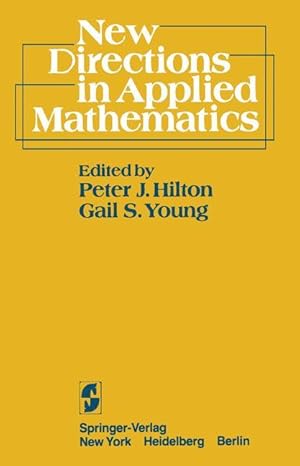 Seller image for New Directions in Applied Mathematics for sale by moluna