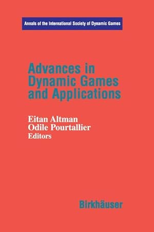 Imagen del vendedor de Advances in Dynamic Games and Applications a la venta por moluna