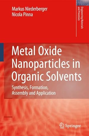 Imagen del vendedor de Metal Oxide Nanoparticles in Organic Solvents a la venta por moluna
