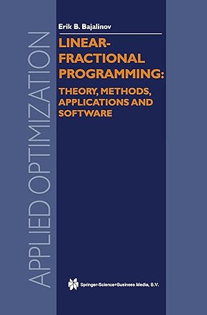 Seller image for Linear-Fractional Programming Theory, Methods, Applications and Software for sale by moluna