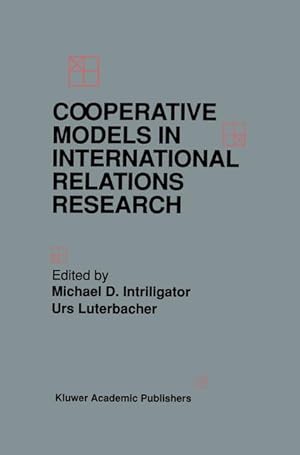Bild des Verkufers fr Cooperative Models in International Relations Research zum Verkauf von moluna
