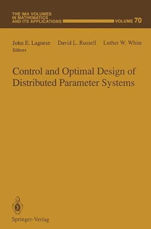 Immagine del venditore per Control and Optimal Design of Distributed Parameter Systems venduto da moluna