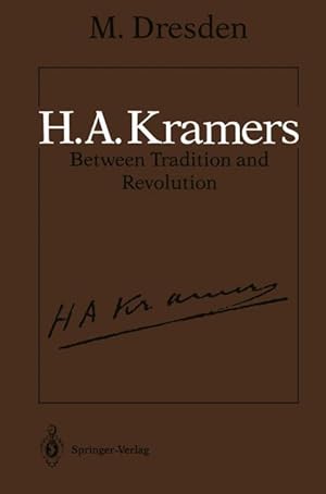 Imagen del vendedor de H.A. Kramers Between Tradition and Revolution a la venta por moluna