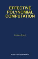 Seller image for Effective Polynomial Computation for sale by moluna
