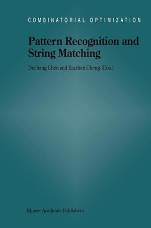 Immagine del venditore per Pattern Recognition and String Matching venduto da moluna