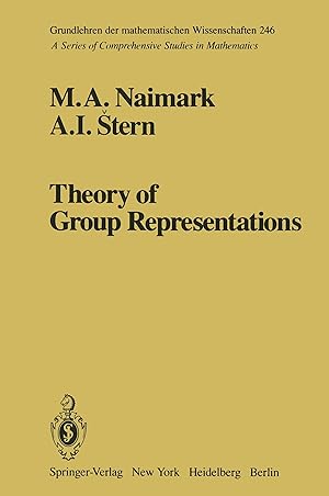 Immagine del venditore per Theory of Group Representations venduto da moluna